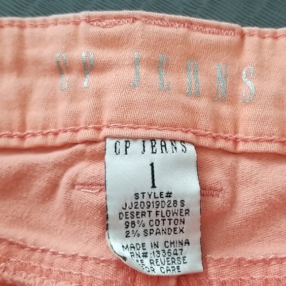 CP (CELEBRITY PINK) SKINNY PANTS SZ 1 - Picture 4 of 4